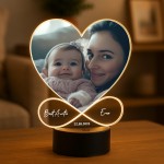 Personalised Auntie Photo Frame Picture With LED Light Gift