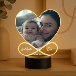 Personalised Auntie Photo Frame Picture With LED Light Gift