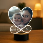 Personalised Auntie Photo Frame Picture With LED Light Gift