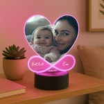Personalised Auntie Photo Frame Picture With LED Light Gift