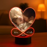 Personalised Gift For Mum Photo Plaque With LED Light Birthday