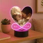 Personalised Gift For Mum Photo Plaque With LED Light Birthday