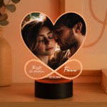 Personalised Photo Gift For Couple Picture Frame Custom Gift