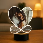 Personalised Gifts for Anniversary Him Her Photo Gifts LED Light Personalised Gifts for Anniversary Him Her Photo Gifts LED Light