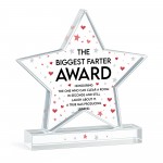 Biggest Farter Award Funny Couples Gift Star Trophy Valentines Biggest Farter Award Funny Couples Gift Star Trophy Valentines