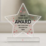 Personalised Award Funny Gift For Boyfriend Girlfriend Husband