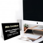 Funny 2026 Calendar Novelty Desk Office Planner 16 Page Flipbook