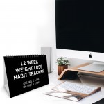 12 Week Weight Loss Habit Tracker And Body Measurement Tracker
