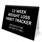 12 Week Weight Loss Habit Tracker And Body Measurement Tracker