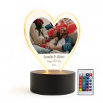 Personalised Happy Valentines Day Gift Photo LED Couple Gift