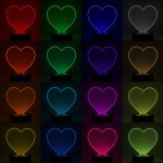 Custom LED Photo Collage For Valentines Day For Couple