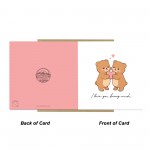 Valentines Card, Valentines Day Card, I Love You Beary Much