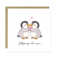 Valentines Day Card I Flipping Love You Card For Husband Wife