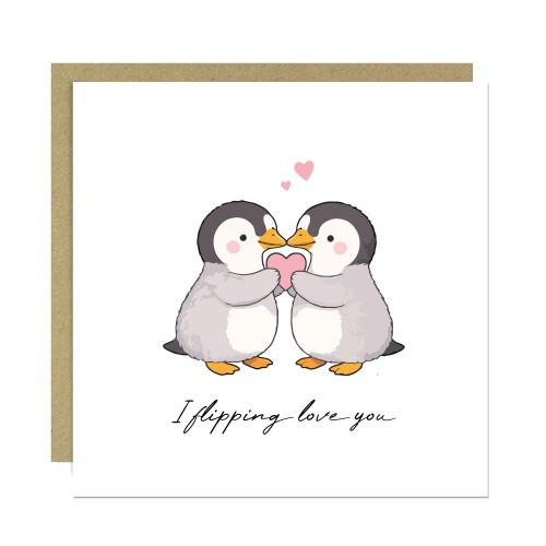 Valentines Day Card I Flipping Love You Card For Husband Wife Valentines Day Card I Flipping Love You Card For Husband Wife