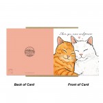 Valentines Day Card Love You Meow And Forever Card For Boyfriend