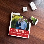 Gift For Boyfriend For Valentines Brick Photo Block Personalised