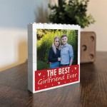 Gift For Girlfriend For Valentines Brick Photo Block Gift For Girlfriend For Valentines Brick Photo Block