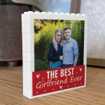Gift For Girlfriend For Valentines Brick Photo Block Gift For Girlfriend For Valentines Brick Photo Block