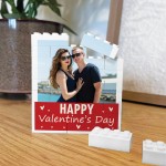 Happy Valentines Gift For Wife Husband Girlfriend Block