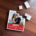 Happy Valentines Gift For Wife Husband Girlfriend Block