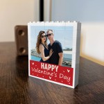 Happy Valentines Gift For Wife Husband Girlfriend Block