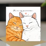 Valentines Day Card Youre My Purrrson Card For Husband Wife Valentines Day Card Youre My Purrrson Card For Husband Wife