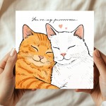 Valentines Day Card Youre My Purrrson Card For Husband Wife Valentines Day Card Youre My Purrrson Card For Husband Wife