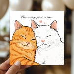 Valentines Day Card Youre My Purrrson Card For Husband Wife Valentines Day Card Youre My Purrrson Card For Husband Wife