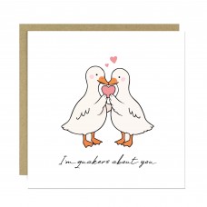 Novelty Valentines Day Card Quakers About You Card For Boyfriend