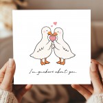 Novelty Valentines Day Card Quakers About You Card For Boyfriend