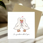Novelty Valentines Day Card Quakers About You Card For Boyfriend