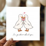 Novelty Valentines Day Card Quakers About You Card For Boyfriend