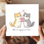 Valentines Card Youre My Purrrrson Funny Cat Card For Boyfriend Valentines Card Youre My Purrrrson Funny Cat Card For Boyfriend