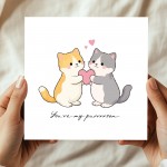 Valentines Card Youre My Purrrrson Funny Cat Card For Boyfriend Valentines Card Youre My Purrrrson Funny Cat Card For Boyfriend