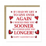 Valentine's Day Card For Husband Wife Girlfriend Perfect Card