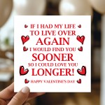 Valentine's Day Card For Husband Wife Girlfriend Perfect Card