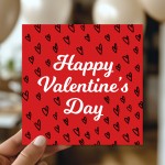Happy Valentines Day Card For Her For Him Card For Husband Wife