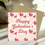 Happy Galentines Day Card For Best Friend Valentine Cards