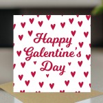 Happy Galentine Card Friendship Valentine Card for Her Bestie