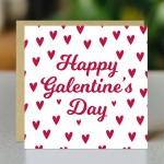 Happy Galentine Card Friendship Valentine Card for Her Bestie