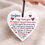 Perfect Valentines Gift For Him Her Acrylic Heart Anniversary Perfect Valentines Gift For Him Her Acrylic Heart Anniversary