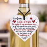 Perfect Valentines Gift For Him Her Acrylic Heart Anniversary Perfect Valentines Gift For Him Her Acrylic Heart Anniversary