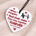 Gifts for Her From Husband Boyfriend Acrylic Heart Anniversary