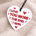 Love Heart Boyfriend Husband Gifts From Wife Anniversary