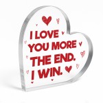 Boyfriend Husband Gifts From Wife Love Heart Anniversary