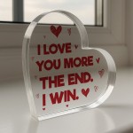 Boyfriend Husband Gifts From Wife Love Heart Anniversary