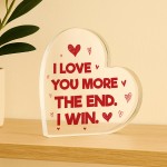 Boyfriend Husband Gifts From Wife Love Heart Anniversary