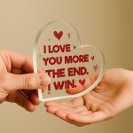 Boyfriend Husband Gifts From Wife Love Heart Anniversary