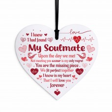 Soulmate Gifts For Anniversary Valentines Gift For Wife