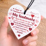 Soulmate Gifts For Anniversary Valentines Gift For Wife